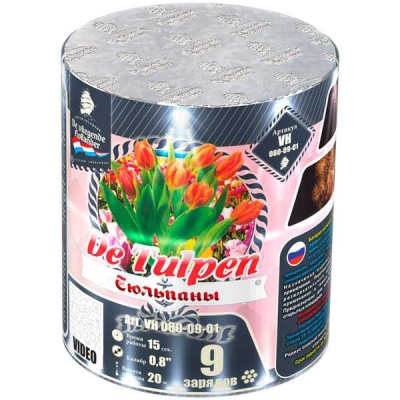 Тюльпаны Батарея салютов купить в Таганроге | taganrog.salutsklad.ru