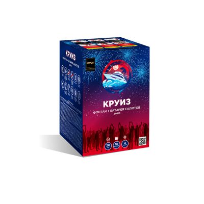 Круиз Фонтан фейерверк купить в Таганроге | taganrog.salutsklad.ru