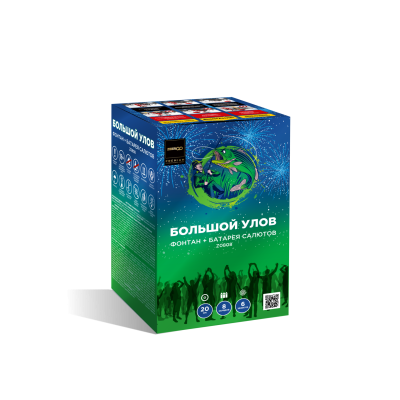 Большой улов Фонтан фейерверк купить в Таганроге | taganrog.salutsklad.ru